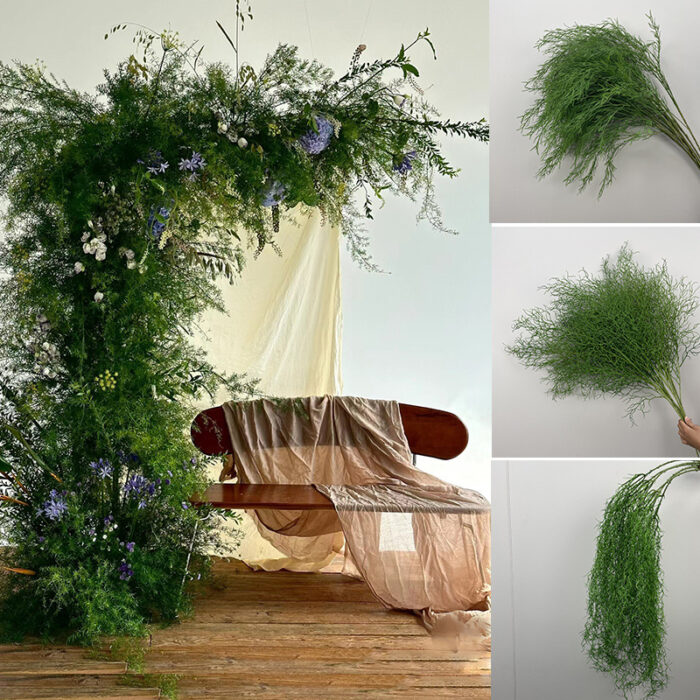 High Simulation Willow Bud Green Plant – Wedding & Flower Arrangement Decor - Image 2