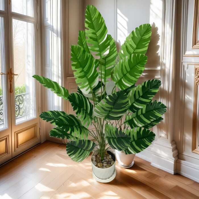 Simulation Paradise Bird Banana Leaf – Garden & Engineering Decoration Plant - Image 3